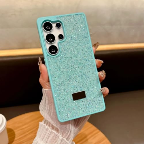 Coque S24 pailletée verte idéale pour vos soirées de luxe