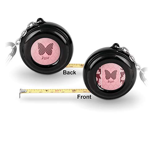 Cinta métrica con diseño personalizado de mariposa de 6 pies miniatura 2