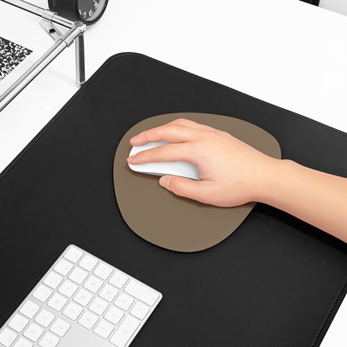 Image of GREEDY FARMERS Mouse pad, Non-Slip Washable Waterproof Computer Mouse pad (Cocoa Taupe)
