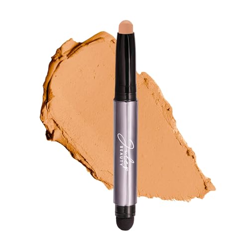 Image of Julep Eyeshadow 101 Cream-to-Powder Waterproof Shadow Stick - Beachy Matte - Long-Lasting, Crease-Proof, Soft Sandy Beige Matte Cream Eyeshadow with Built-in Smudger