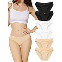 6 Pack Women's Seamless Underwear Bikini only .99: eDeal Info