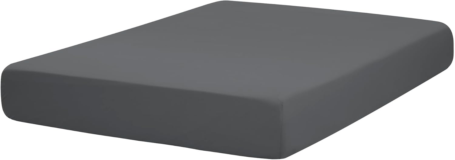 Modern Threads 6-Piece Bed Sheet Set - Deep Pocket, Soft Brushed Microfiber Sheets, Cool & Breathable for Mattress Up to 21 Inches, Includes 4 Pillowcases, Flat & Fitted Sheets, Gray King