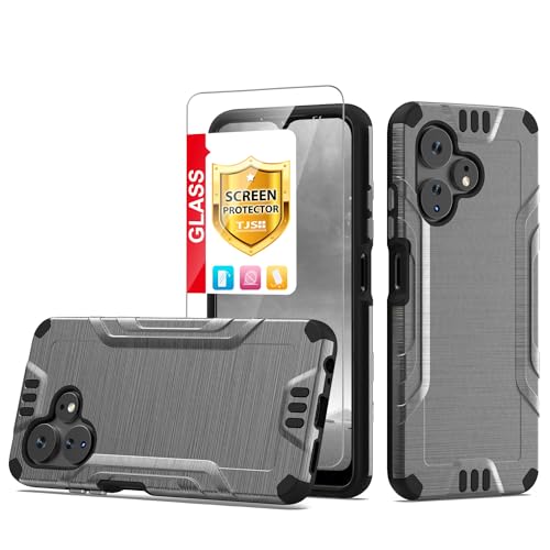 Coque Celero 5G Plus 2024 antichoc avec protège-écran verre et support