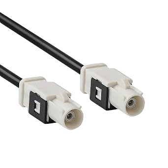 FAKRA Male to Male Plug reversing Camera Video Cable Adapter SYWV50-2/RTK031 coaxial Cable FAKRA A B C D E F G H I K ZFAKRA M -FAKRA M B,300CM