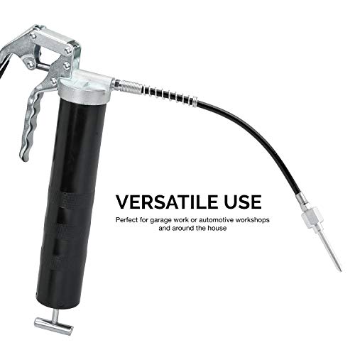 Tooluxe 61077L Grease Gun And Lubrication Accessory Kit | Zerk Fittings | Multi-Function #TOP3