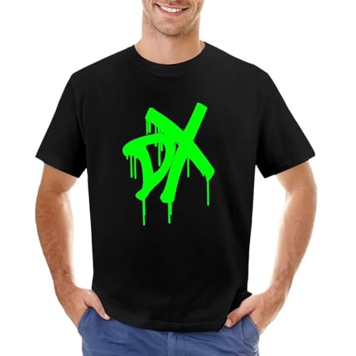 D Generation X T-Shirt tees Graphic Edition T-Shirt Men Black XXL