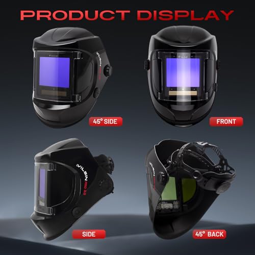 Image of VILSIN Auto Darkening Welding Helmet, 180 Panoramic True Color 999D