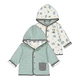 Jerseyfutter und Kapuze Wende-Sweatjacke mit Kapuze Ringel Wal Schiff