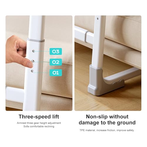 Soporte ajustable para personas mayores con asas antideslizantes 4