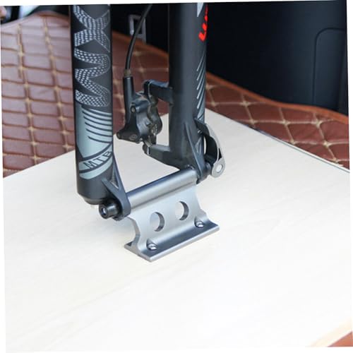 Soporte de horquilla para bicicleta ideal para almacenamiento en el garaje o viajes en coche SUV 4
