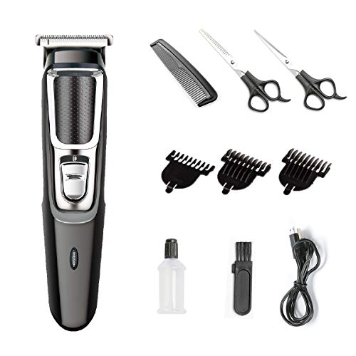 Hair Clipper for Men Professional Cordless Clippers Haircut Hair Trimmer Kit Rechargeable Head