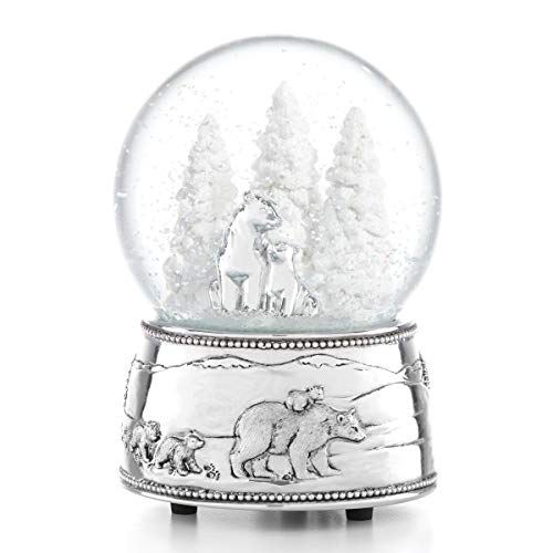 Reed & Barton North Pole Bound Polar Bear Musical Snow Globe, 2.25 Lb, Multi #TOP2