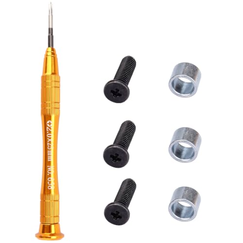 Image of 3Pcs SSD Screw for PS5 and 3Pcs Ring Replacement and Screwdriver for Sony PlayStation 5 Console Solid State Drive