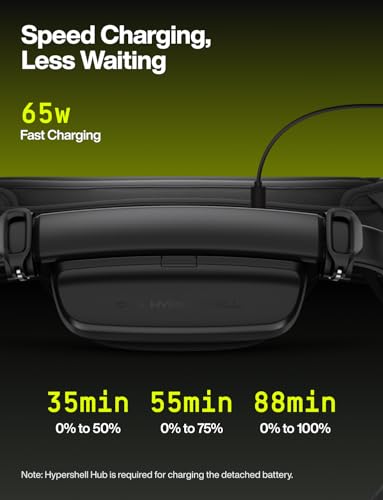 Image of Hypershell X Ultra Exoskeleton, Leg Strength with 1000 W Output, Upgraded 30 km Battery Range, 12 Intelligent Modes, IP54 for Daily and Outdoor Activities, Walking, Hiking, 2 Batteries, No Charger