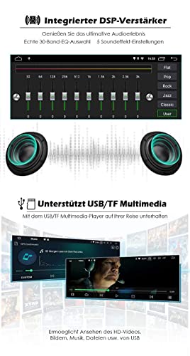 Erisin 10.25 pollici Android 10 Autoradio