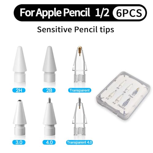 Puntas para Apple Pencil Pro que solucionan el desgaste en Logitech Crayon 5