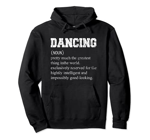 Danza Definición Divertido Bailarín Danza Amante Gráfico Sudadera con Capucha