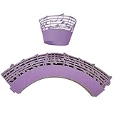 50x Purple Color Music Notes Cupcake Topper Wrappers Lace Birthday Party Musical Cupcake Paper Decoration Liner