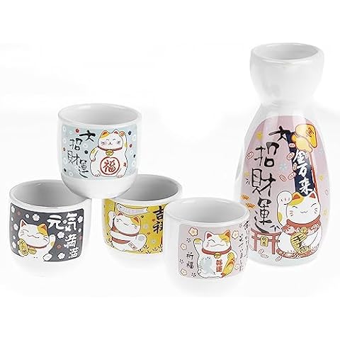 Service à Saké Maneki Neko - lachineuse Cover