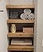 Wire Shelf Covers (Real Wood) for Pantry & Closet – Custom Fit for Wire Rack Covers – Handmade in USA, Custom Sizes for 9, 12, 16 or 20 Width to Upgrade Closet Shelving (30L, 16W, Early)