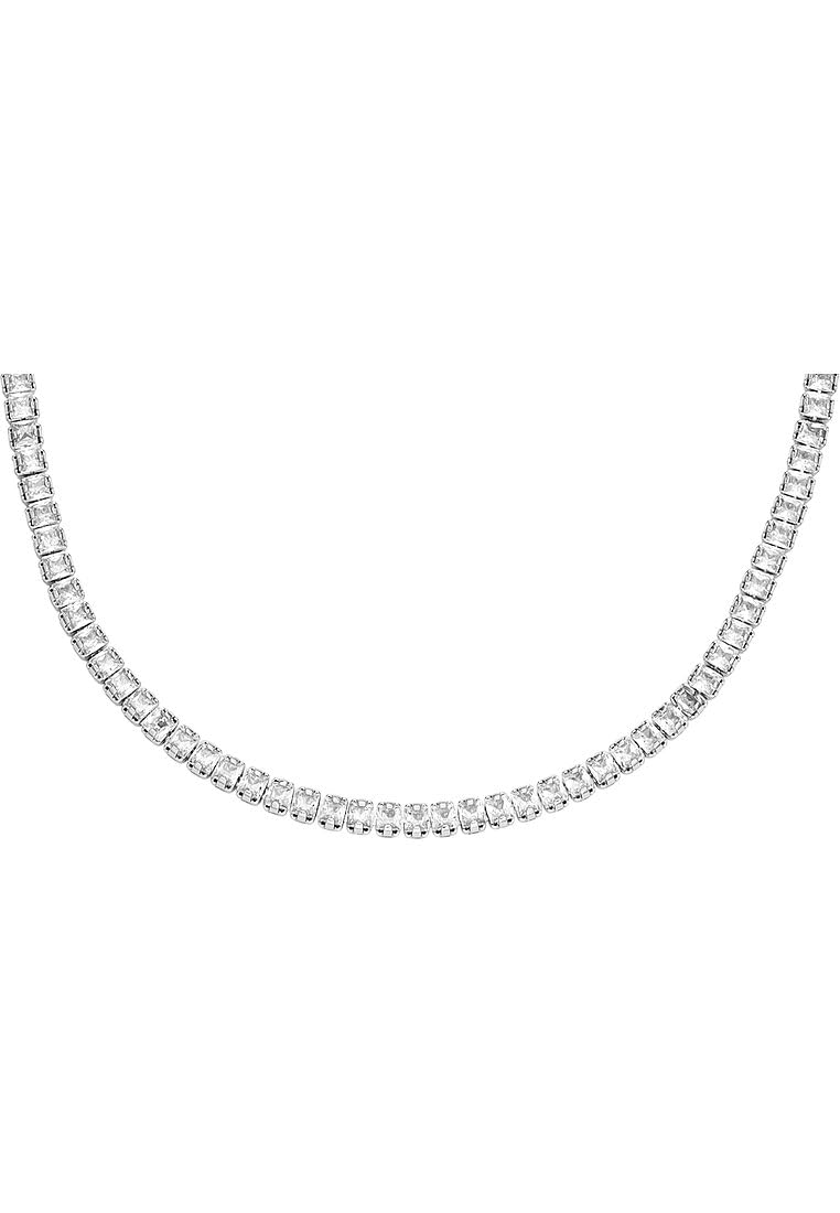 Fossil Damenkette Heritage D-Link Glitz Edelstahl, JA7271040