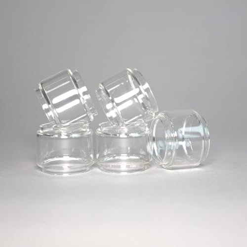 RUIYITECH Lot de 5 Tubes en Verre à Bulles pour réservoirs en Verre de Rechange Blaze Pro Max RTA