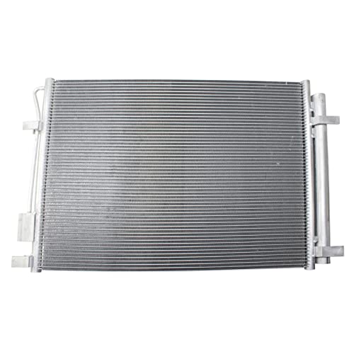Image of TRQ Air Conditioning A /C Condenser Receiver Drier Compatible with 2018-2022 Hyundai Accent 2018-2021 Kia Rio