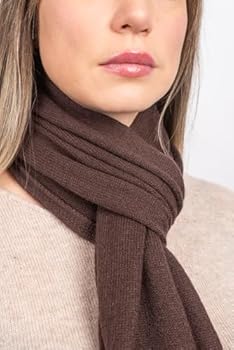 Dalle Piane Sjaal 100% kasjmier - Made in Italy - Dames, Kleur: Zwart