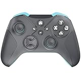 Nonbliep Wireless Controller for Xbox One, Xbox Series X/S, PC, with 6-Axis Motion Control/3.5mm Audio Jack/Multi Touch Pad/Programming with TURBO Macro Function Grey