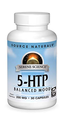 SOURCE NATURALS Serene Science 5-HTP 200 Mg Capsule, 30 Count