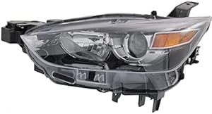 CarLights360: For Mazda CX-3 Headlight Assembly 2018 2019 Driver Side Halogen Type DOT Certified MA2518173