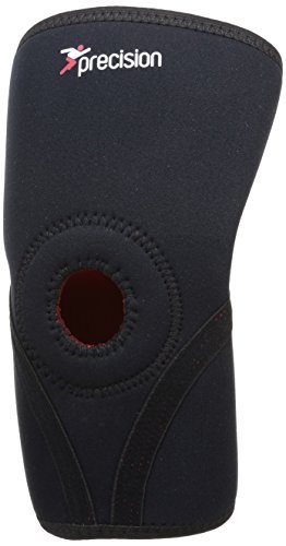 Precision Training Neoprene Knee Free Support - Black/Red, Small by Precision Training