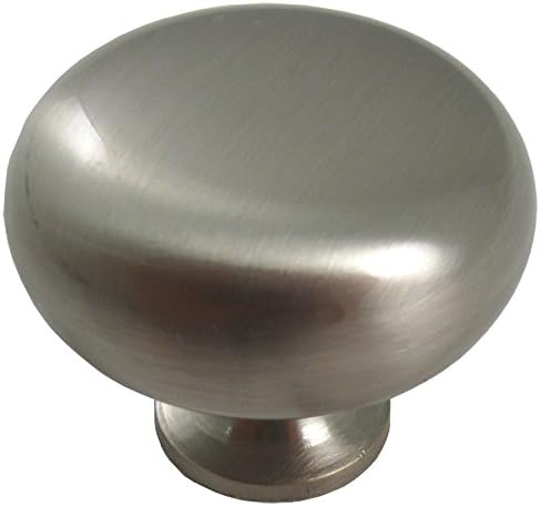Stone Harbor Hardware Bi-Fold Closet Door Knob, 1-1/2 Inches, Satin Chrome