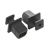 USB Port Interface Dust Covers for Female Type B Port - 10 Pack