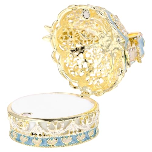 Boîte à bague émaillée et petite boîte à bijoux pour rangement bagues