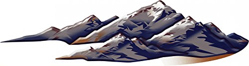 Montana 1 RV Keystone Mountain Scene Decal Graphic -55-2