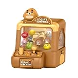 【Mécanisme de préhension facile】 : Grâce à son système de préhension flexible et précis, ce mini distributeur automatique permet aux enfants d'attraper facilement les jouets sans frustration. Il suffit d'aligner correctement l'angle pour une prise réussie à chaque fois, éliminant ainsi la déception souvent ressentie avec les bornes d'arcade traditionnelles.