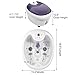 All in one Large Foot spa Bath Massager with Rolling Massage, Heat, HF Vibration, O2 Bubbles, Digital time and Temperature Control LED Display FBD720