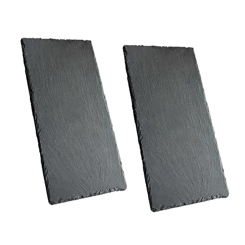 Platos para sushi y postre con diseño negro PRETYZOOM miniatura 1