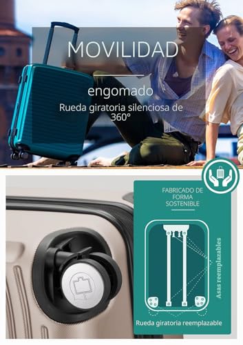 Maleta de gran capacidad 130 litros extensible con ruedas 3