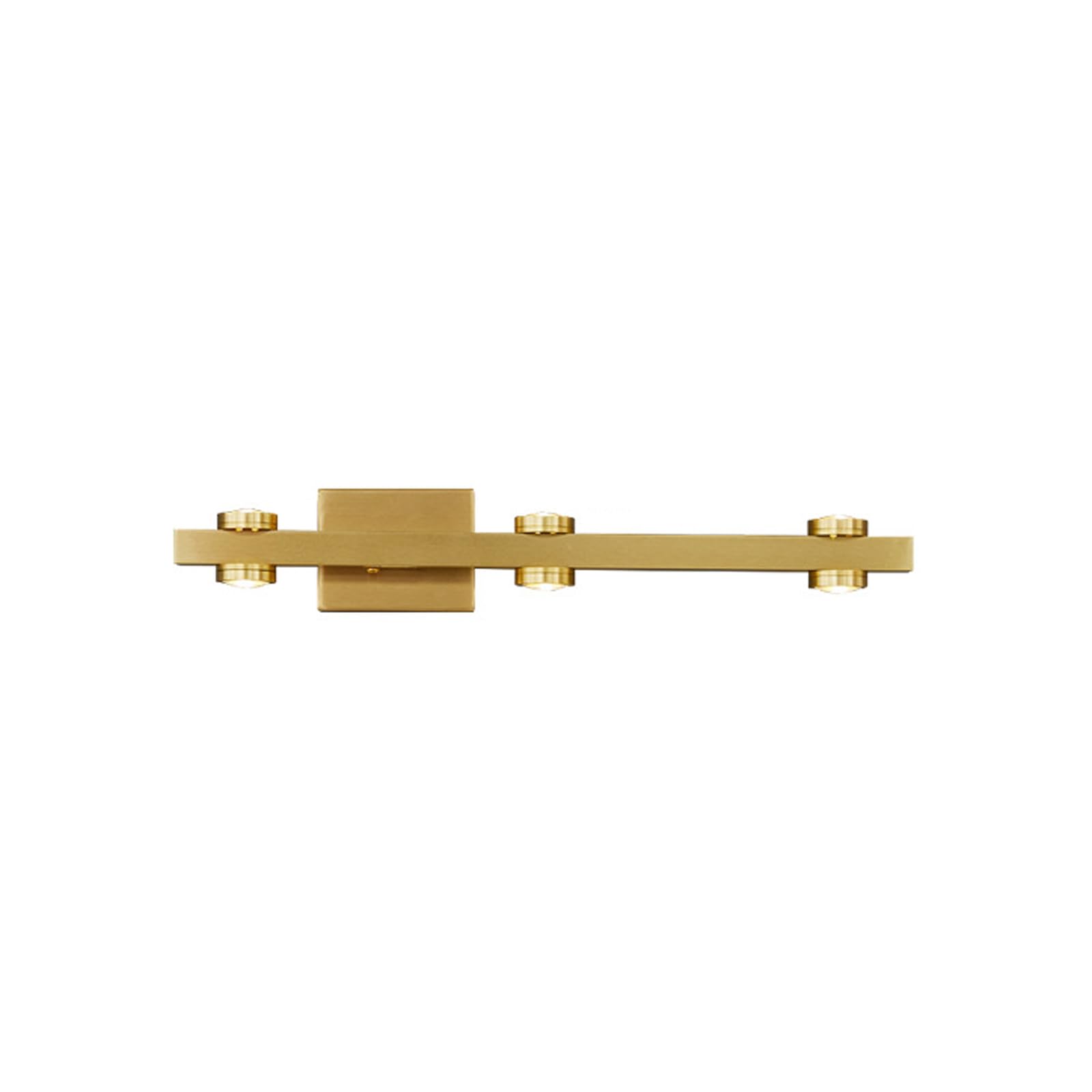 HPTHLY Wall Lamp Led Bathroom Vanity Light Fixtures Over Mirror Brass Bathroom Lights Fixtures Up And Down Lighting Wall Sconce Spotlight For Bedroom-42Cm-D(D-42Cm)