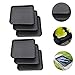 Holibanna 6pcs Indoor Boots Tray Hallway Shoes Tray Household Boots Storage Plate Classic Design for Home Decor