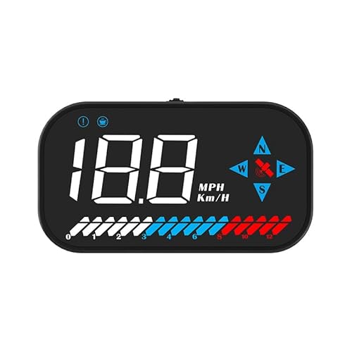 HUD Head-Up Display, Automotive High-Definition Projector Digital Speedometer