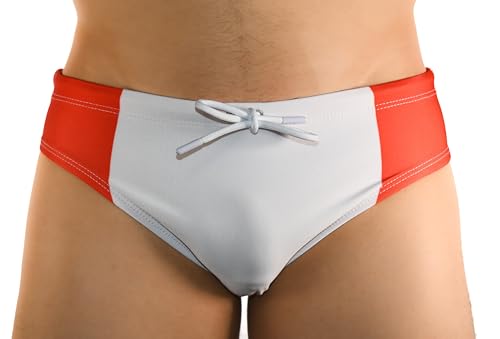 Canada Flag Men's Swimbrief - Men's Patriotic Swimbrief - Canada Flag Bikini Brief - Canadian Pride Swimwear2