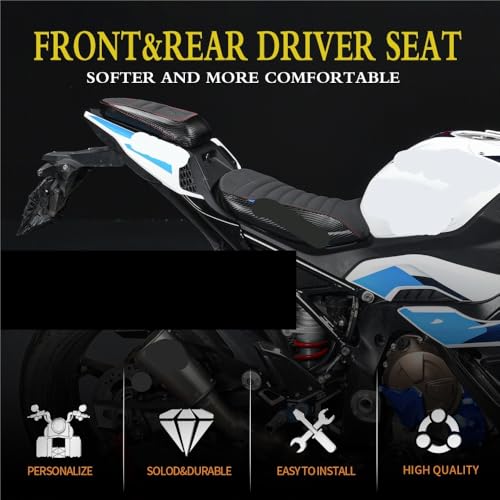 Selle conducteur moto S1000RR coussin passager solo 2019-2025 - 5