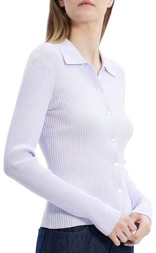 Theory Women's Marl Rib Cardigan2