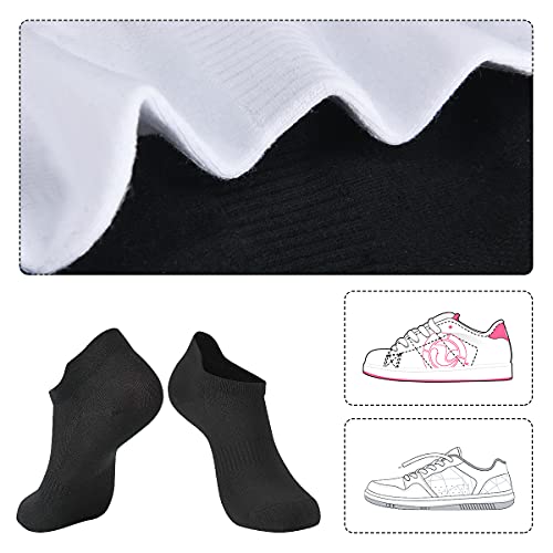 Image of Women Running Athletic Ankle Socks,6 Pairs Sports Breathable No Show Socks Soft Low Cut Socks for US Size 6-10