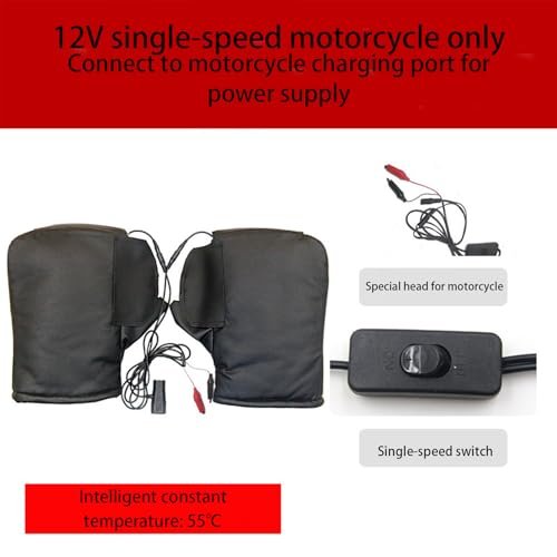 Gants électriques de moto étanches avec isolation thermique - 6