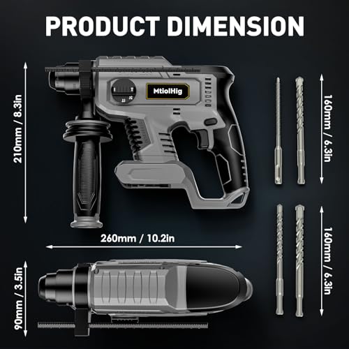 Mtiolhig MTIOLHIG-1 Cordless Rotary Hammer Drill thumb #7