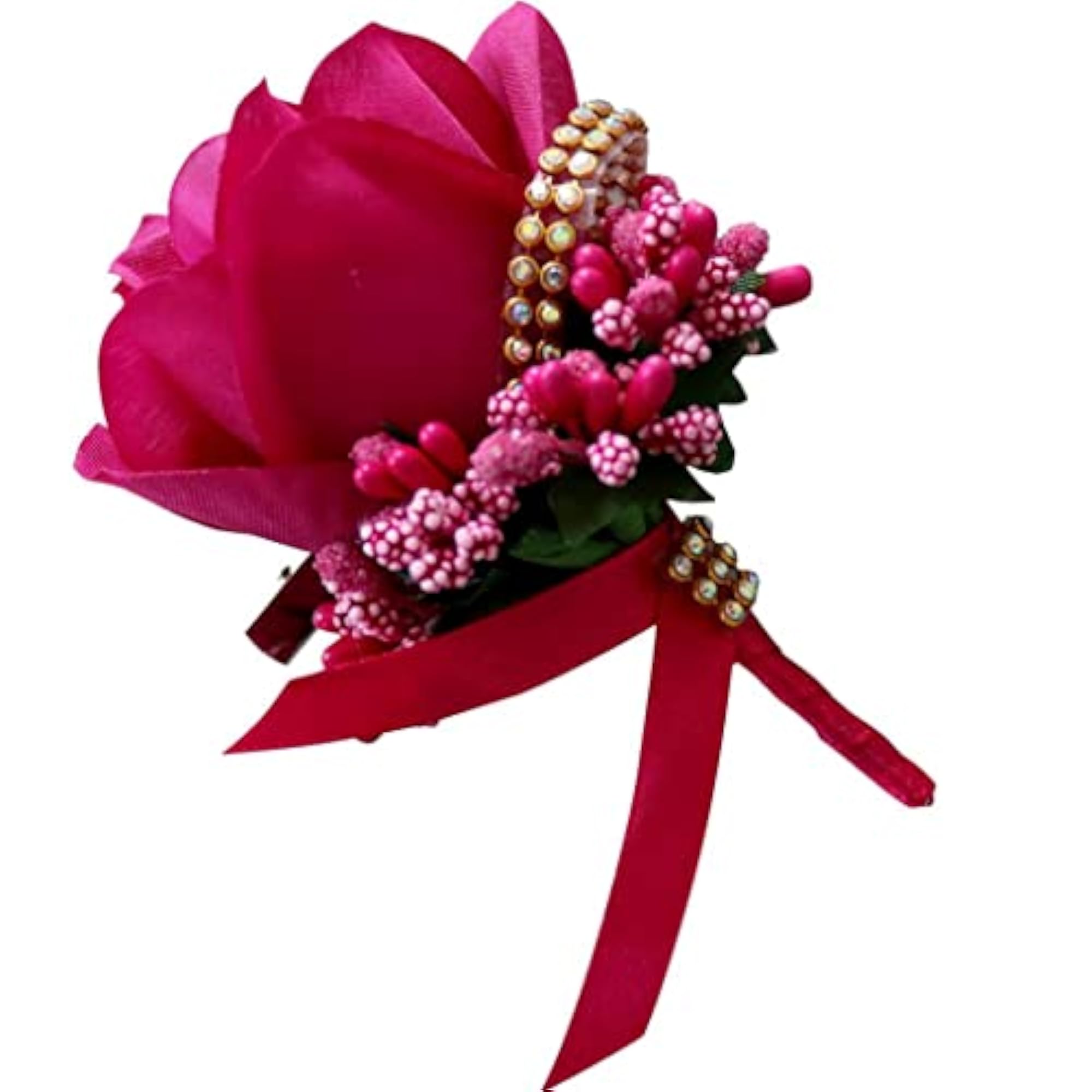 Stimulation Rose Flower Brooch Pin Corsage